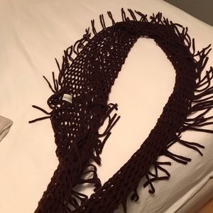 Aldo fringe infinity scarf